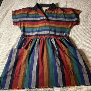 Jerell Texas vintage cutout dress JR size 9- front pockets